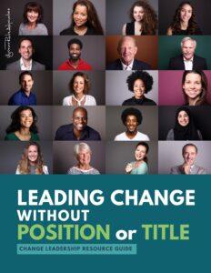 leading chage without position or title book cover